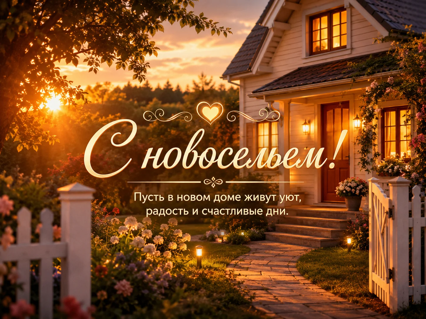 Открытка «С Новосельем»