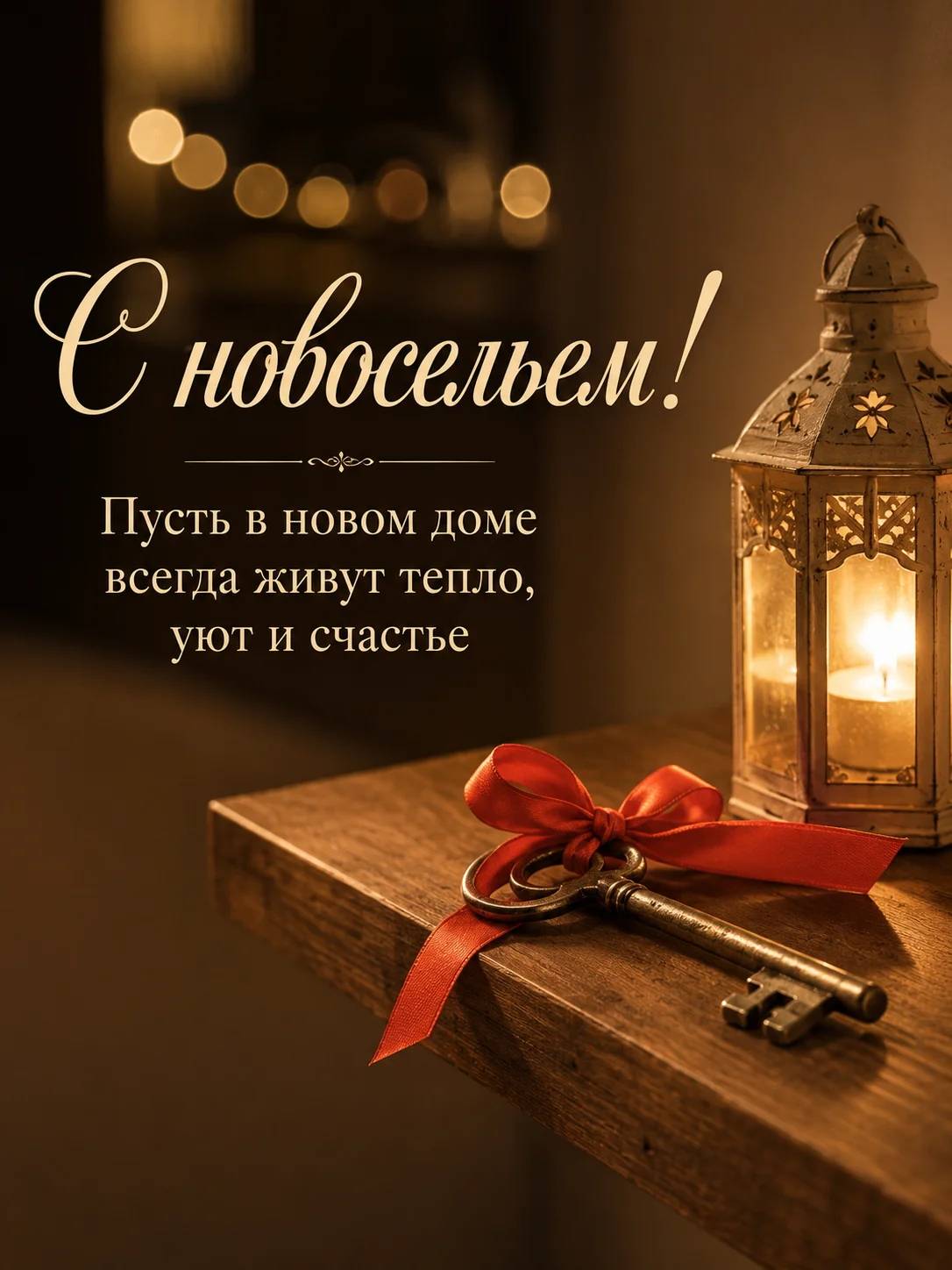 Открытка «С Новосельем»