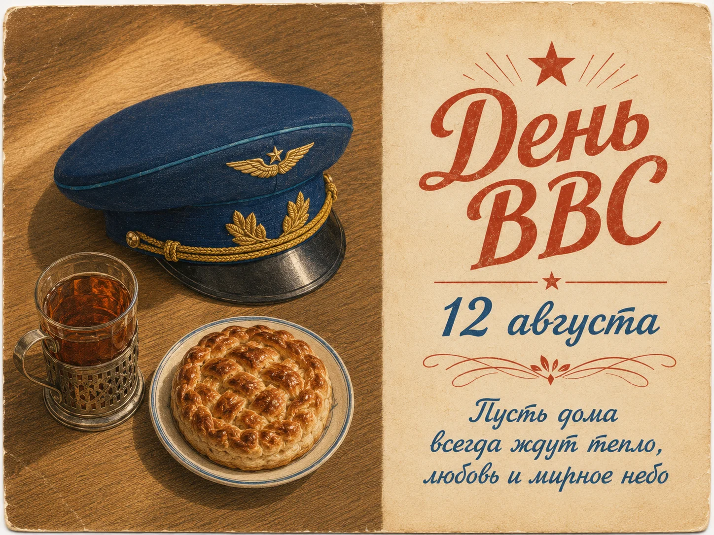 Открытка «День ВВС»