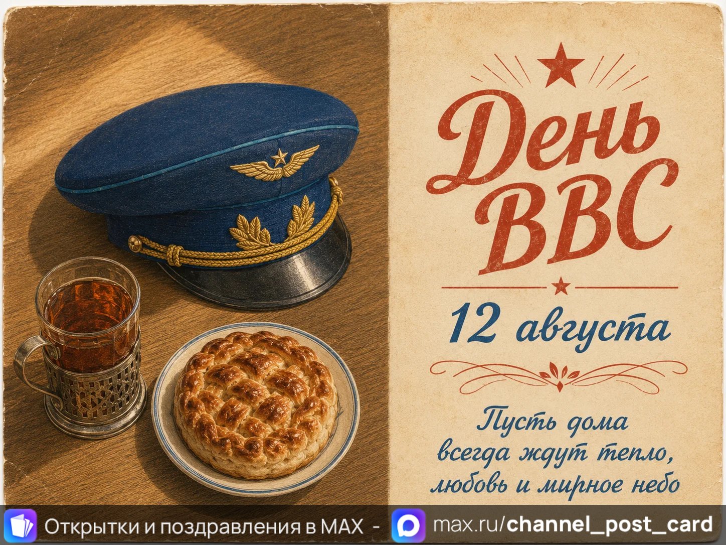 Открытка «День ВВС»