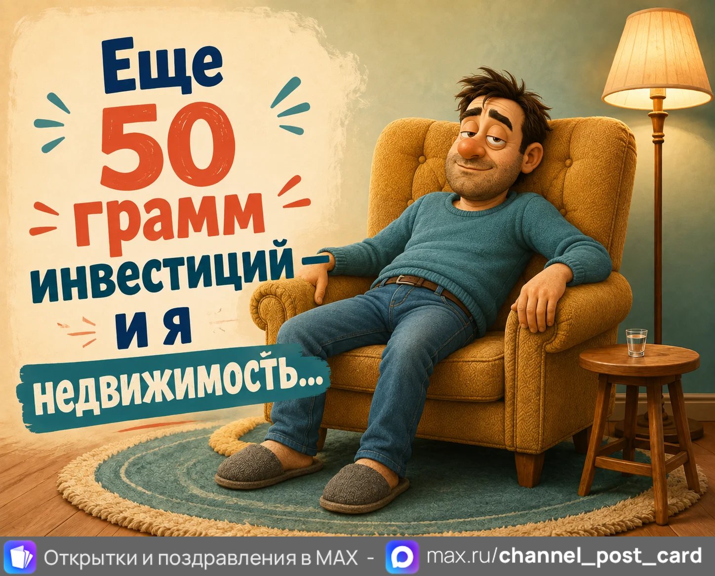Недвижимость — открытка «Юмор и приколы»