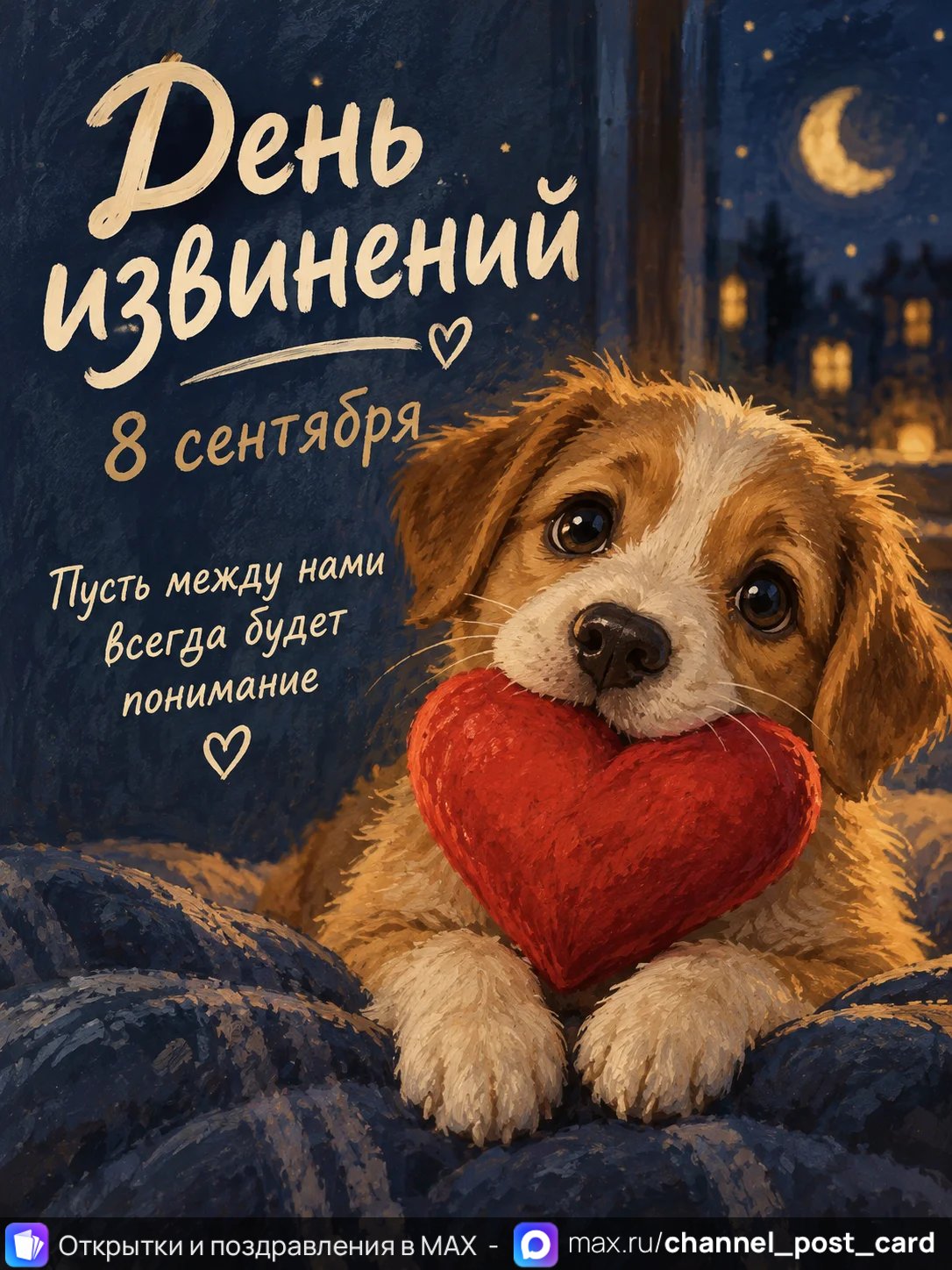 Открытка «День извинений»
