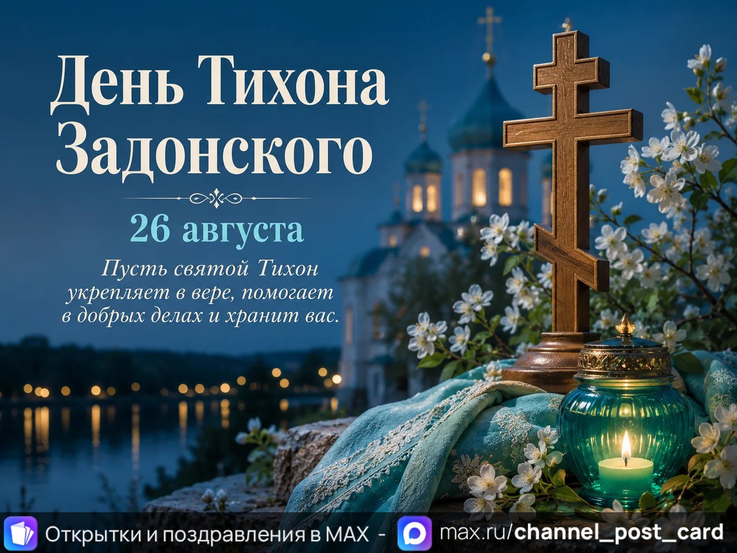 Открытка «День Тихона Задонского»