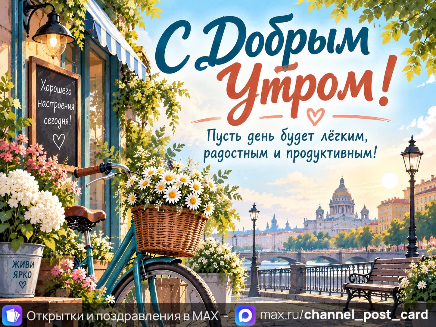 Открытка «С Добрым утром»