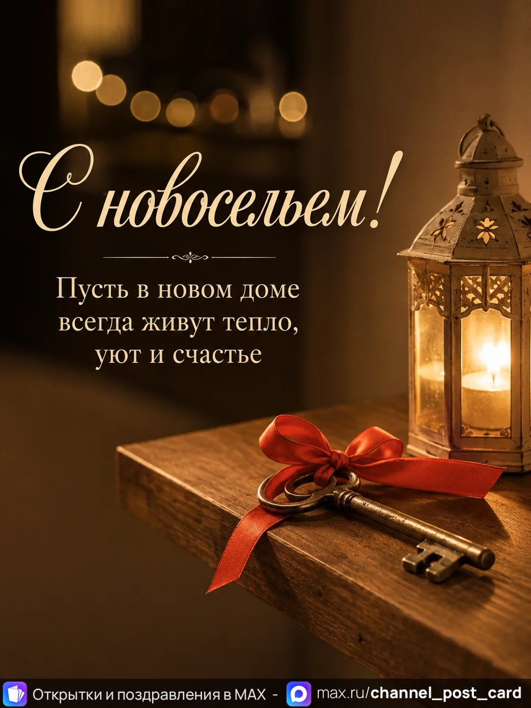 Открытка «С Новосельем»
