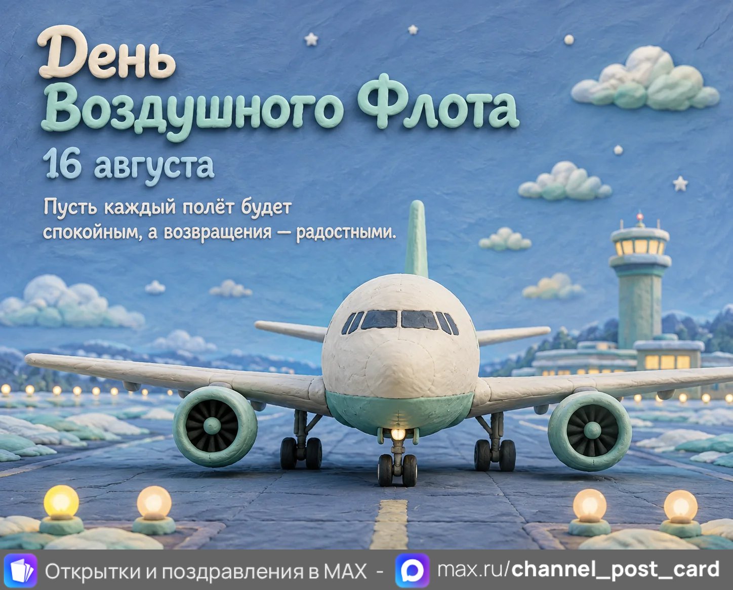 Открытка «День Воздушного Флота РФ» — День Воздушного Флота