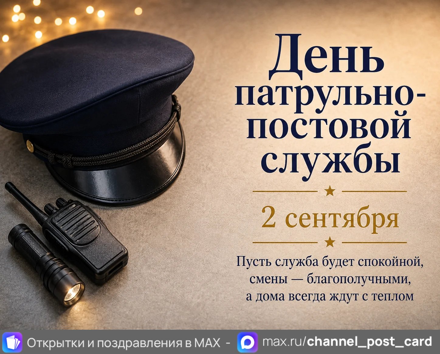 День ППС — открытка «День патрульно-постовой службы»