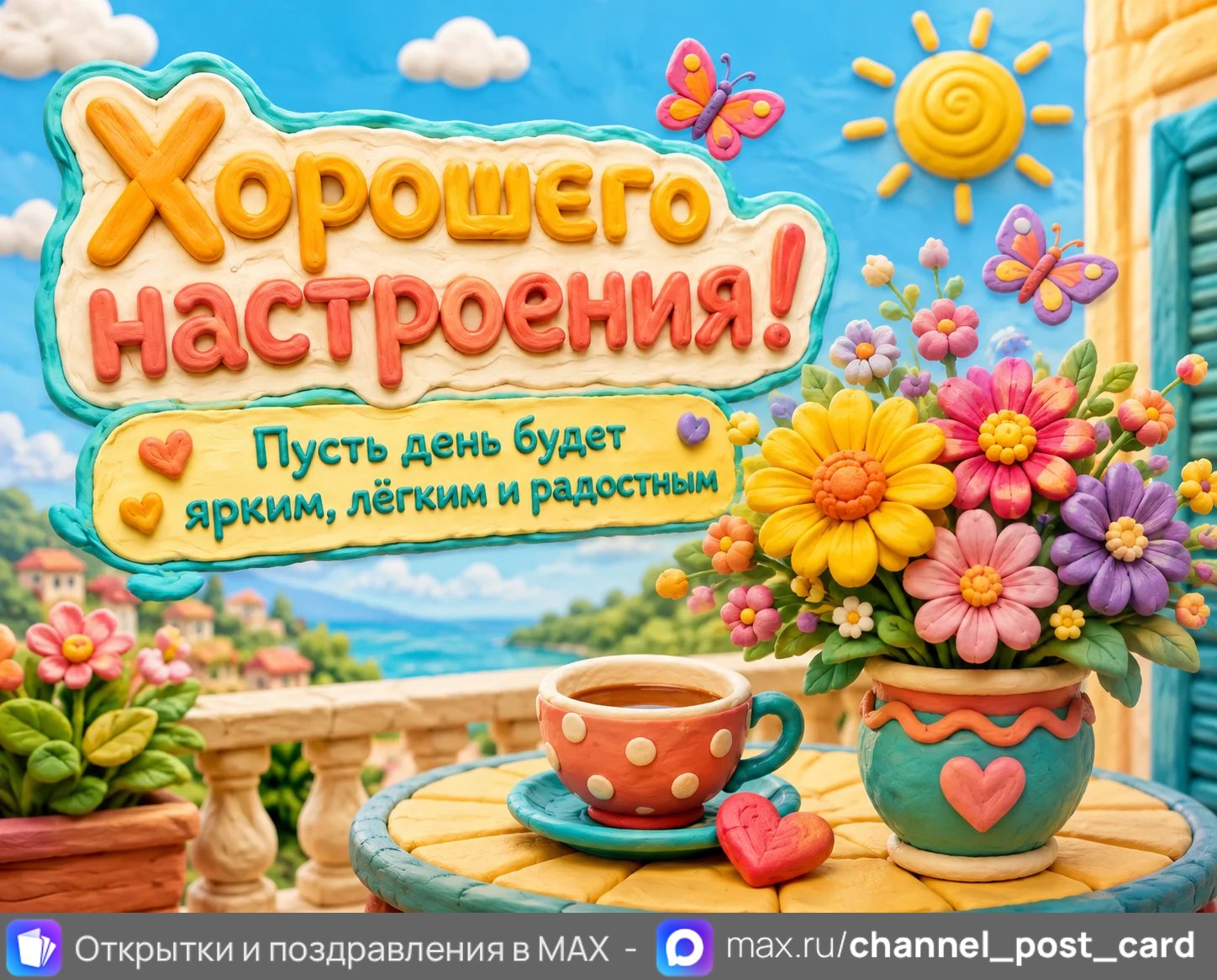 Открытка «Хорошего настроения»