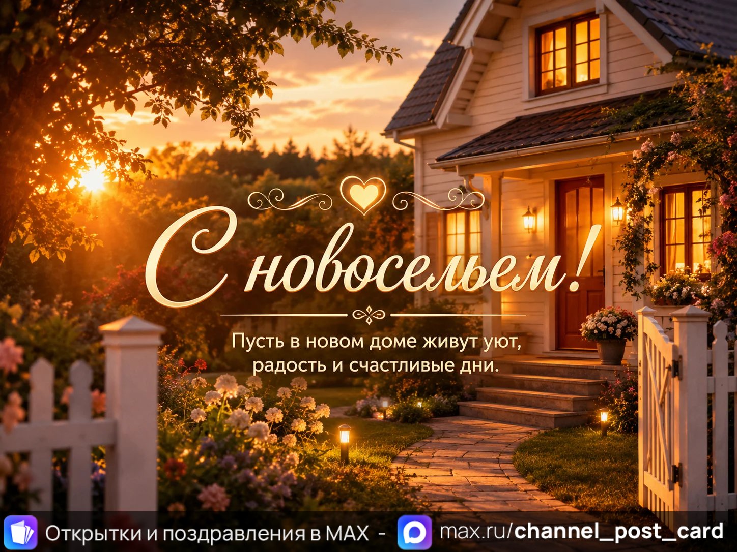 Открытка «С Новосельем»