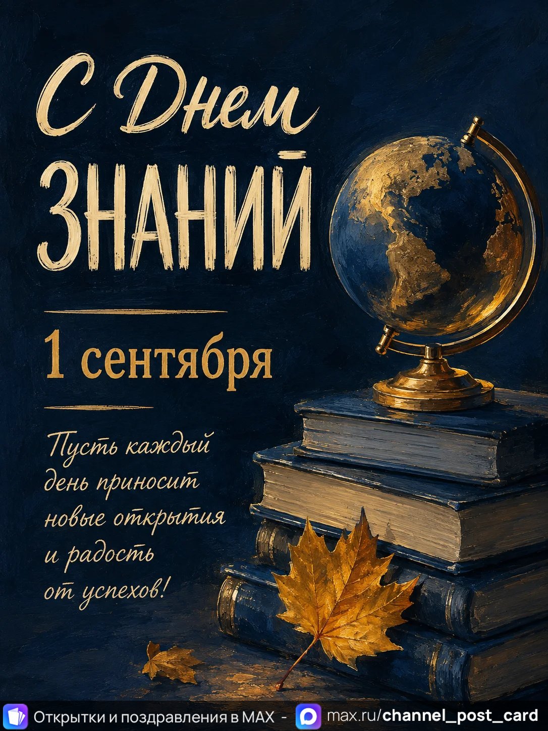 С днем знаний — открытка «День знаний»