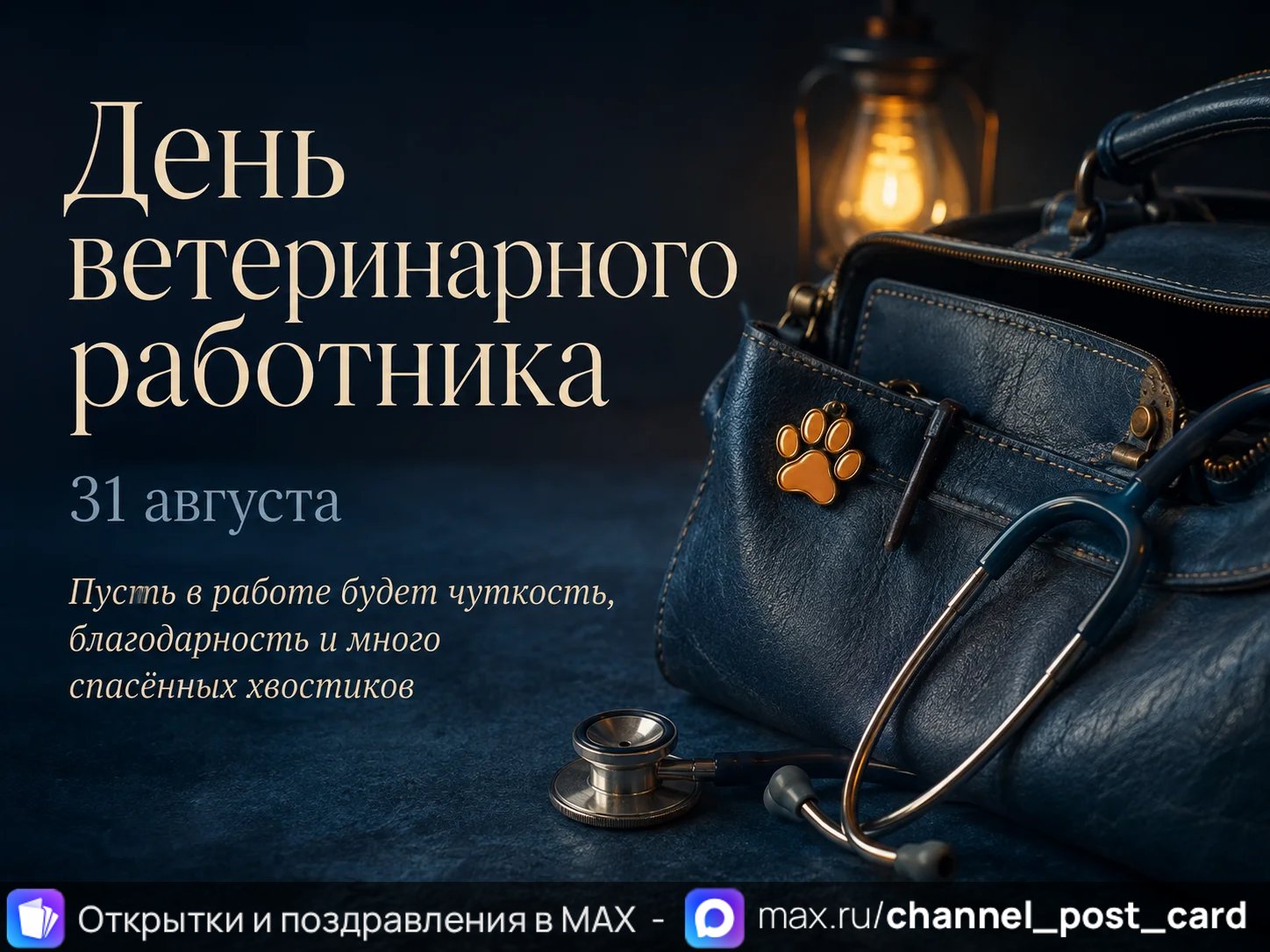 День ветеринарного работника — открытка «День ветеринарного работника»