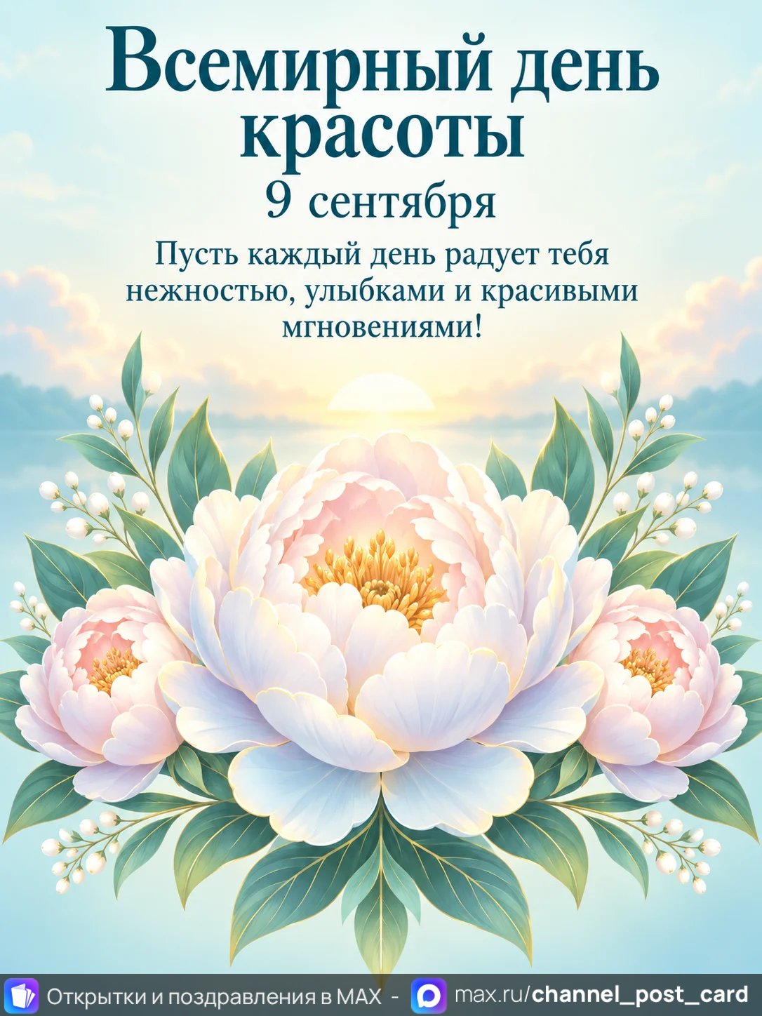 Открытка «С Днем красоты»